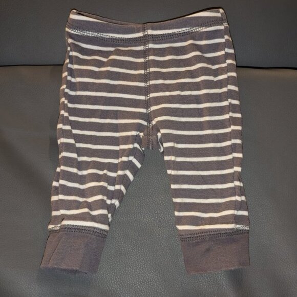 🐲3 FOR $9🦄 Carter's Striped Dinosaur Dino Bottom Butt Rear End Jogger pants 3m - Picture 1 of 2